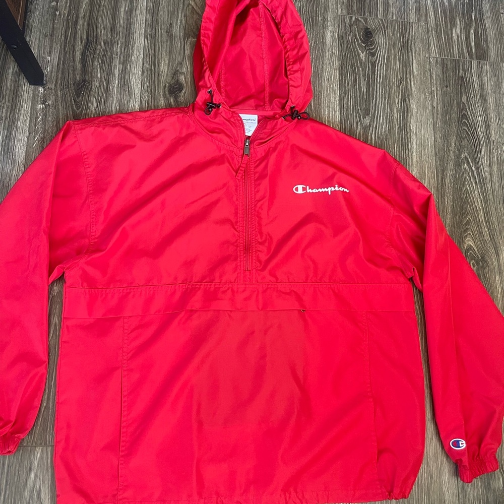Champion Red Jacket size XL